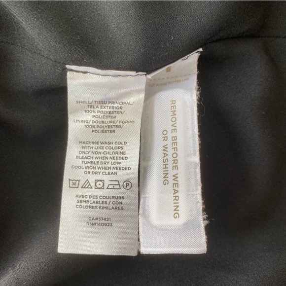 Chico's Size 1 US S Black & Gray Sequin Knit Cowl Neck Poncho Sweater - Picture 8 of 8